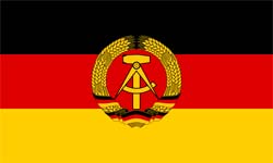 DDR:s flagga